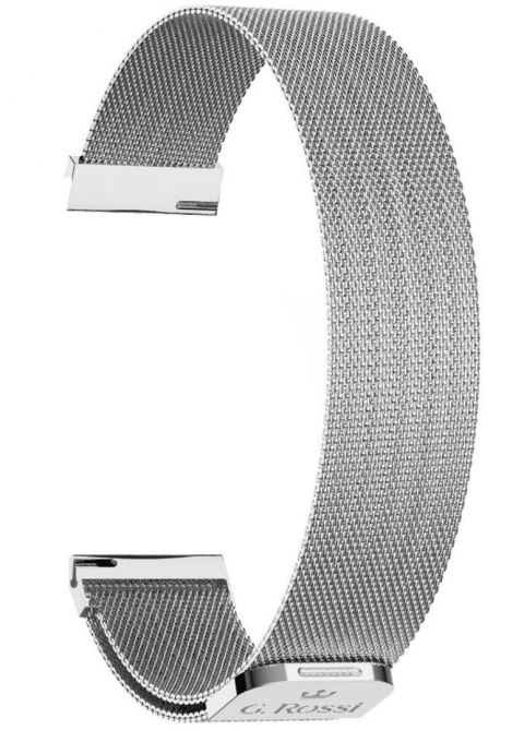 Bransoleta mesh do Smartwatch G.Rossi SREBRNA GR18S Bransoleta mesh do Smartwatch G.Rossi SREBRNA GR18S
