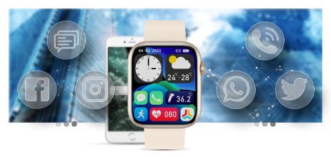Smartwatch Damski Gravity GT3-6 Smartwatch Damski Gravity GT3-6