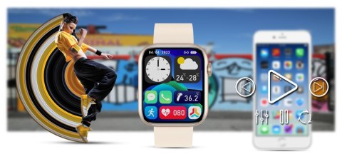 Smartwatch Damski Gravity GT3-6 Smartwatch Damski Gravity GT3-6