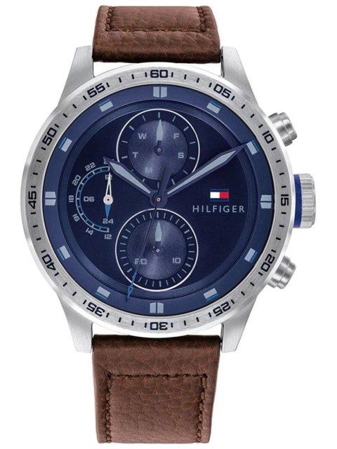 Zegarek Męski Tommy Hilfiger Trent 1791807 + BOX Zegarek Męski Tommy Hilfiger Trent 1791807 + BOX