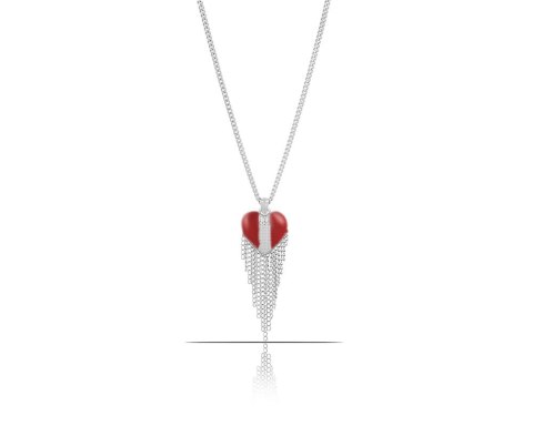 Naszyjnik z sercem z kolekcji Heart Harmony (C23/ZIM/21/3AG) Naszyjnik z sercem z kolekcji Heart Harmony (C23/ZIM/21/3AG)