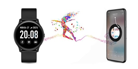 Zegarek SMARTWATCH RUBICON RNCE40 BLACK Zegarek SMARTWATCH RUBICON RNCE40 BLACK