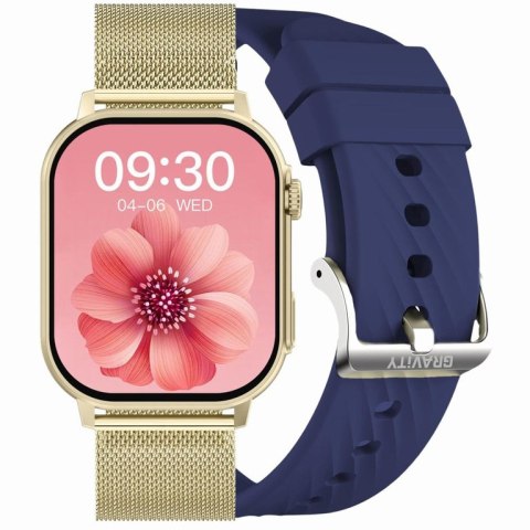 SMARTWATCH UNISEX GRAVITY GT15-11 - ROZMOWY BLUETOOTH, DODATKOWY PASEK (sg029k) SMARTWATCH UNISEX GRAVITY GT15-11 - ROZMOWY BLUETOOTH, DODATKOWY PASEK (sg029k)