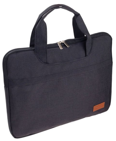 Duża, materiałowa torba na laptopa do 15 cali - Rovicky Duża, materiałowa torba na laptopa do 15 cali - Rovicky