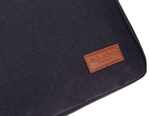 Duża, materiałowa torba na laptopa do 15 cali - Rovicky Duża, materiałowa torba na laptopa do 15 cali - Rovicky