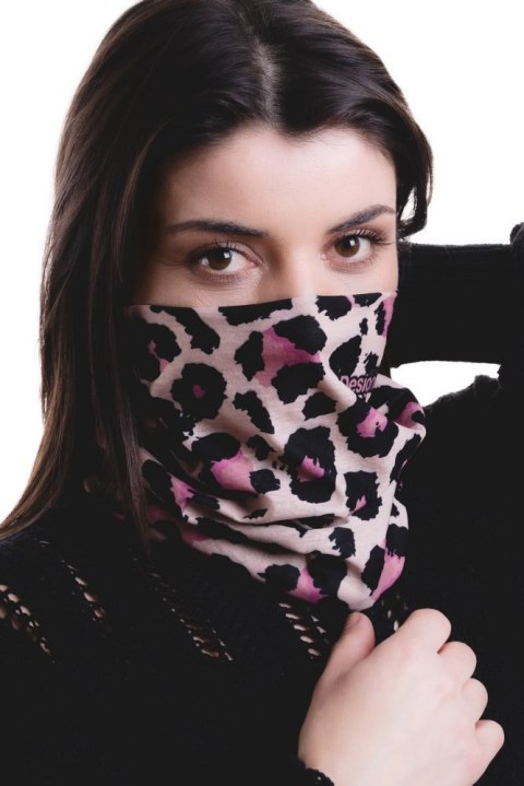 Komin damski z nadrukiem w panterkę, chusta Rovicky Komin damski z nadrukiem w panterkę, chusta Rovicky