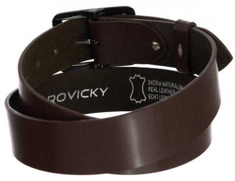 Szeroki pasek damski z metalową sprzączką - Rovicky Szeroki pasek damski z metalową sprzączką - Rovicky