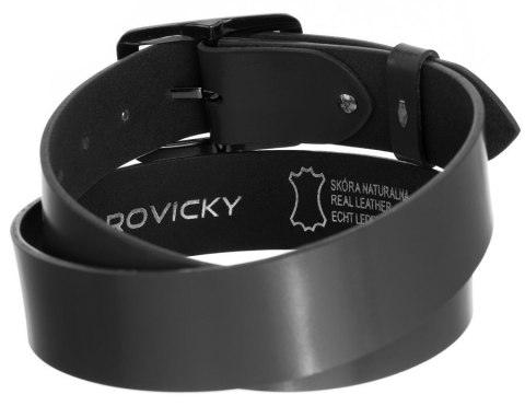 Szeroki pasek damski z metalową sprzączką - Rovicky Szeroki pasek damski z metalową sprzączką - Rovicky