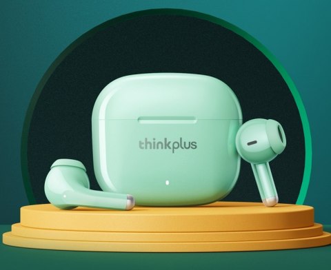 Słuchawki bezprzewodowe douszne LENOVO Thinkplus LivePods LP40 PRO Zielone Słuchawki bezprzewodowe douszne LENOVO Thinkplus LivePods LP40 PRO Zielone