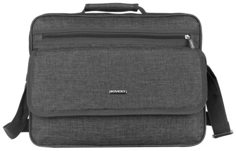 Pojemna, materiałowa torba na laptopa - Rovicky Pojemna, materiałowa torba na laptopa - Rovicky