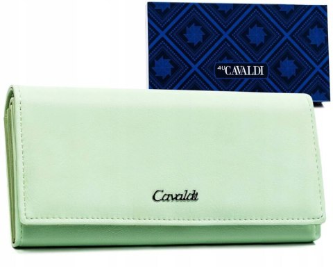 Elegancki, duży portfel damski ze skóry ekologicznej - 4U Cavaldi Elegancki, duży portfel damski ze skóry ekologicznej - 4U Cavaldi