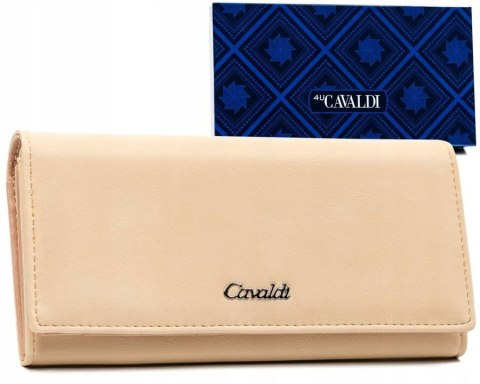 Elegancki, duży portfel damski ze skóry ekologicznej - 4U Cavaldi Elegancki, duży portfel damski ze skóry ekologicznej - 4U Cavaldi