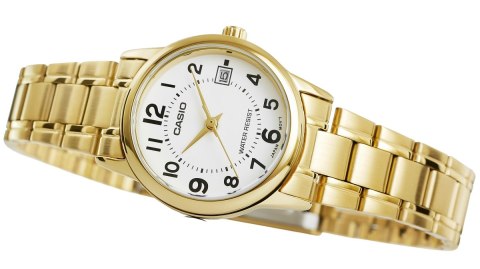 Zegarek Damski CASIO LTP-V002G-7BUDF + BOX Zegarek Damski CASIO LTP-V002G-7BUDF + BOX
