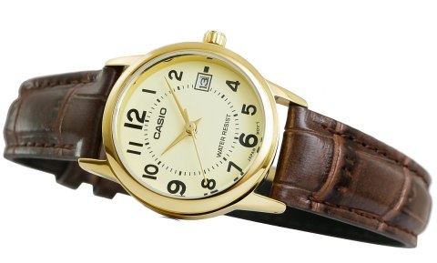 Zegarek Damski CASIO LTP-V002GL-9BUDF + BOX Zegarek Damski CASIO LTP-V002GL-9BUDF + BOX