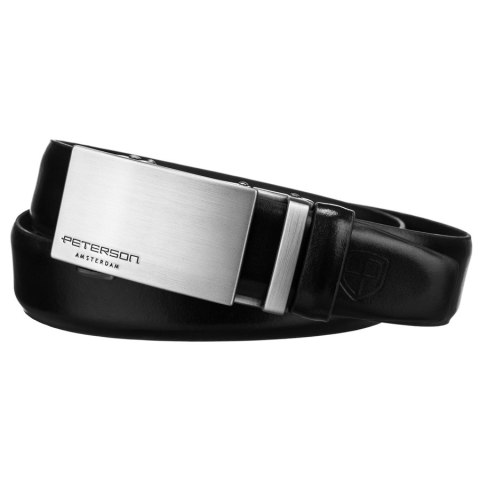 Elegancki pasek męski z klamrą automatyczną - Peterson Elegancki pasek męski z klamrą automatyczną - Peterson