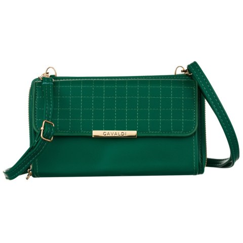 Elegancka mini torebka-portfel na długim, doczepianym pasku - 4U Cavaldi Elegancka mini torebka-portfel na długim, doczepianym pasku - 4U Cavaldi