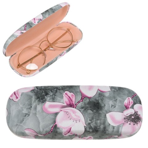 Eleganckie etui na okulary w kwiatowy wzór - 4U Cavaldi Eleganckie etui na okulary w kwiatowy wzór - 4U Cavaldi