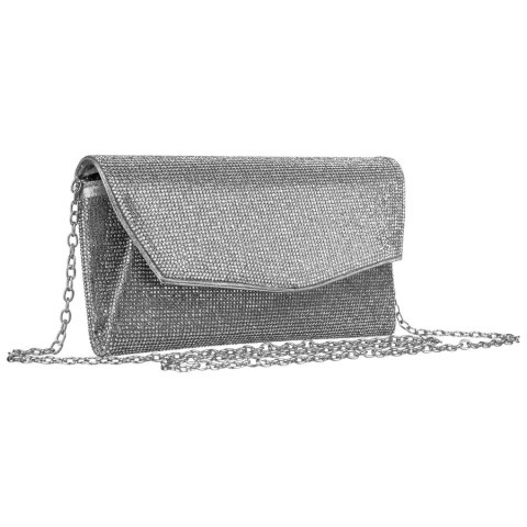 Elegancka kopertówka damska z cyrkoniami - Peterson Elegancka kopertówka damska z cyrkoniami - Peterson