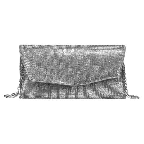 Elegancka kopertówka damska z cyrkoniami - Peterson Elegancka kopertówka damska z cyrkoniami - Peterson
