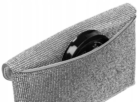 Elegancka kopertówka damska z cyrkoniami - Peterson Elegancka kopertówka damska z cyrkoniami - Peterson
