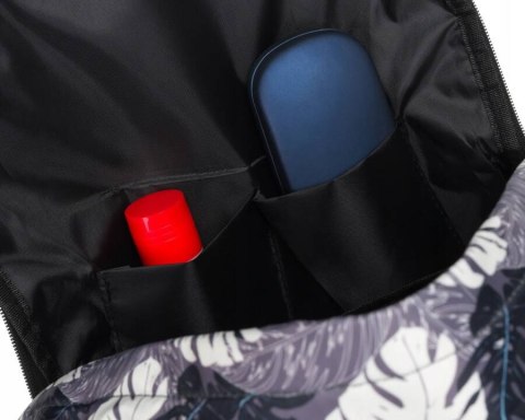 Jednokomorowy plecak miejski z zewnętrzną kieszenią - Peterson Jednokomorowy plecak miejski z zewnętrzną kieszenią - Peterson