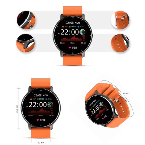 Smartwatch Damski Gravity GT1-9 Smartwatch Damski Gravity GT1-9