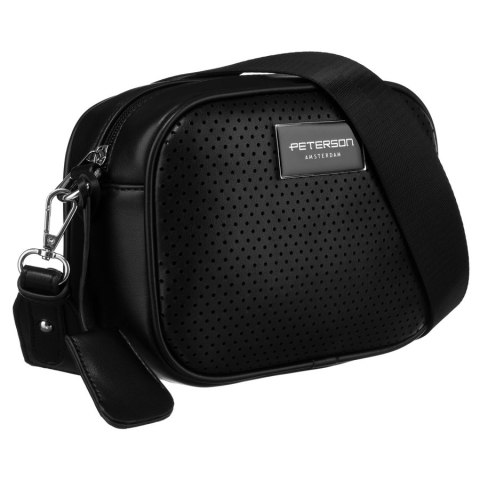 Torebka listonoszka crossbody z szerokim paskiem - Peterson Torebka listonoszka crossbody z szerokim paskiem - Peterson