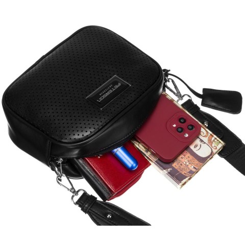 Torebka listonoszka crossbody z szerokim paskiem - Peterson Torebka listonoszka crossbody z szerokim paskiem - Peterson
