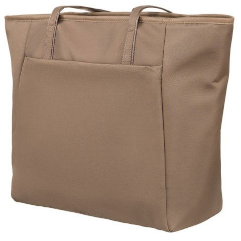 Torebka shopper z zamkiem w kolorze beżowym - Peterson Torebka shopper z zamkiem w kolorze beżowym - Peterson