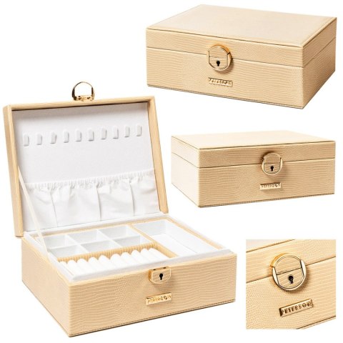Elegancki organizer na biżuterię z przegródkami - Peterson Elegancki organizer na biżuterię z przegródkami - Peterson