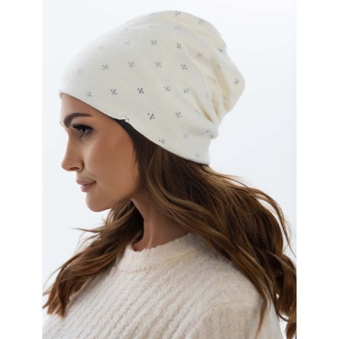 Ciepła czapka damska beanie z kryształkami - Peterson Ciepła czapka damska beanie z kryształkami - Peterson