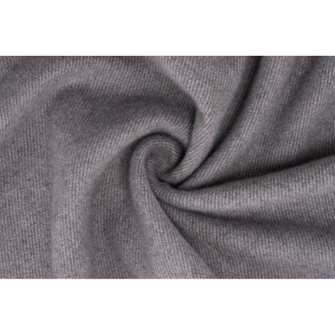 Elegancki szary szal z frędzlam - Peterson Elegancki szary szal z frędzlam - Peterson