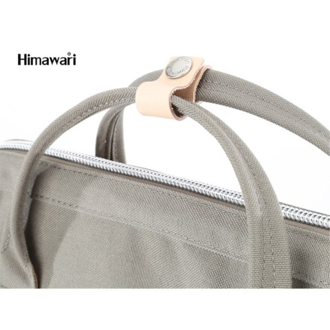 Miejski plecak z wodoodpornej tkaniny w kolorze khaki - Himawari Miejski plecak z wodoodpornej tkaniny w kolorze khaki - Himawari