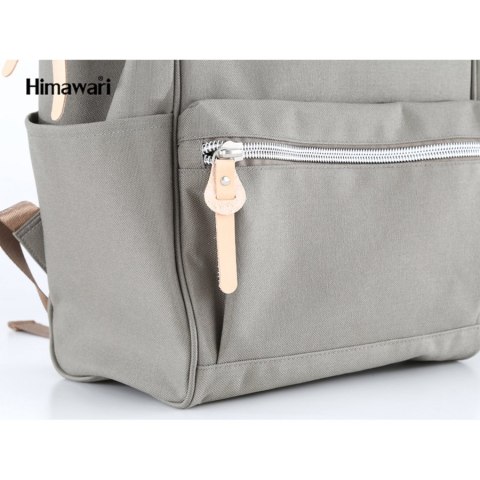 Miejski plecak z wodoodpornej tkaniny w kolorze khaki - Himawari Miejski plecak z wodoodpornej tkaniny w kolorze khaki - Himawari