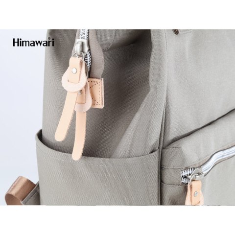Miejski plecak z wodoodpornej tkaniny w kolorze khaki - Himawari Miejski plecak z wodoodpornej tkaniny w kolorze khaki - Himawari