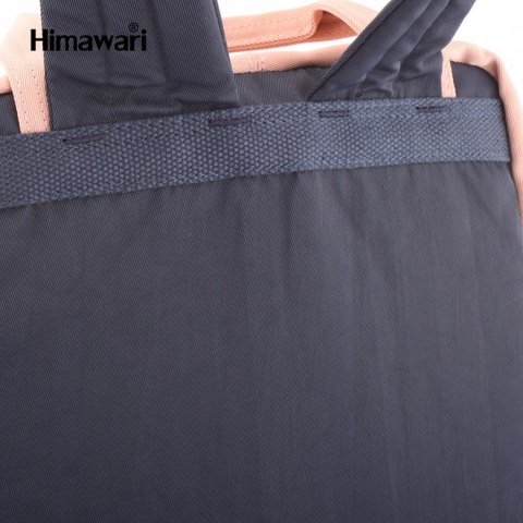 Pastelowy plecak damski na laptopa 14'' z kieszeniami - Himawari Pastelowy plecak damski na laptopa 14'' z kieszeniami - Himawari