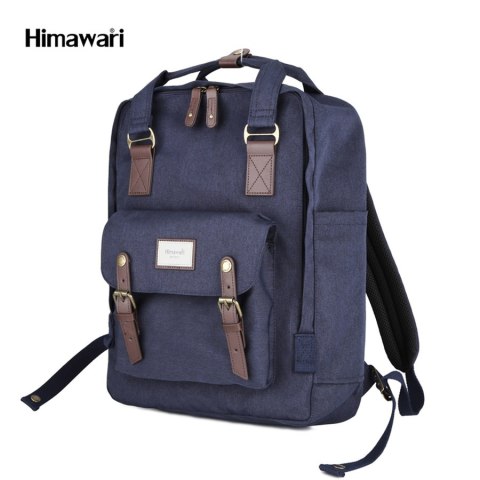 Plecak miejski z praktycznymi kieszeniami i przegrodą na laptopa - Himawari Plecak miejski z praktycznymi kieszeniami i przegrodą na laptopa - Himawari