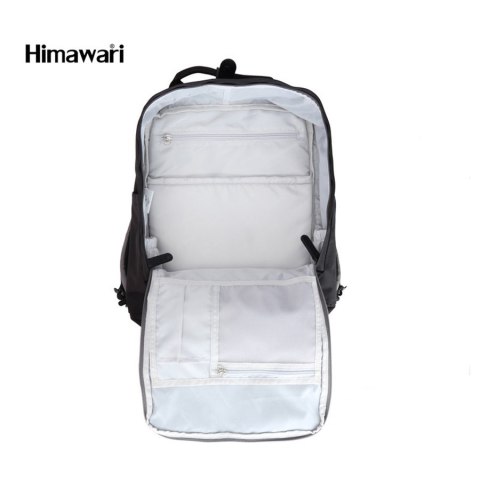 Plecak miejski z praktycznymi kieszeniami i przegrodą na laptopa - Himawari Plecak miejski z praktycznymi kieszeniami i przegrodą na laptopa - Himawari