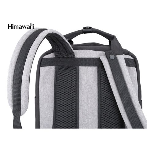 Plecak miejski z praktycznymi kieszeniami i przegrodą na laptopa - Himawari Plecak miejski z praktycznymi kieszeniami i przegrodą na laptopa - Himawari