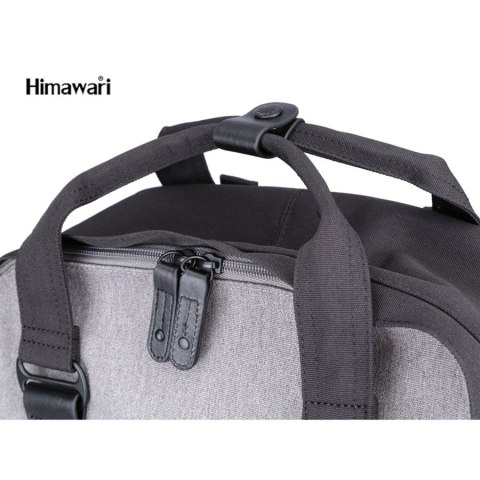 Plecak miejski z praktycznymi kieszeniami i przegrodą na laptopa - Himawari Plecak miejski z praktycznymi kieszeniami i przegrodą na laptopa - Himawari