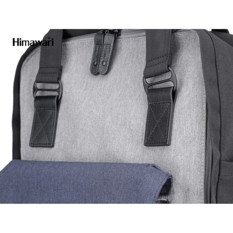 Plecak miejski z praktycznymi kieszeniami i przegrodą na laptopa - Himawari Plecak miejski z praktycznymi kieszeniami i przegrodą na laptopa - Himawari