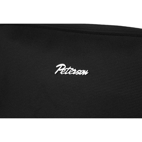 Elegancka nerka męska z poliestru i skóry ekologicznej w czarnym kolorze - Peterson Elegancka nerka męska z poliestru i skóry ekologicznej w czarnym kolorze - Peterson