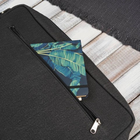 Torba męska na ramię na laptopa ze skóry naturalnej i canvasu czarna Paolo Peruzzi AY-02-BL Torba męska na ramię na laptopa ze skóry naturalnej i canvasu czarna Paolo Peruzzi AY-02-BL