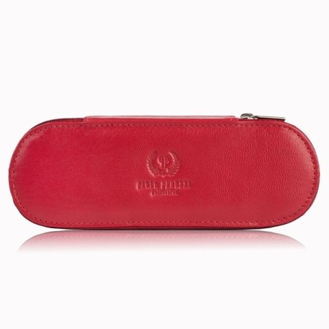 Etui na okulary, etui na klucze i breloczek zestaw prezentowy w kolorze czerwonym Paolo Peruzzi ZUP-121-RD Etui na okulary, etui na klucze i breloczek zestaw prezentowy w kolorze czerwonym Paolo Peruzzi ZUP-121-RD