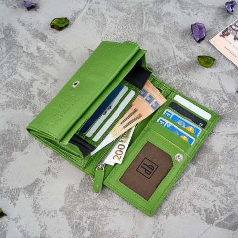 Portfel damski skórzany z kwiatowym wzorem T-45-GR etui na klucze T-51-NGR zestaw prezentowy Paolo Peruzzi ZUP-119-GR Portfel damski skórzany z kwiatowym wzorem T-45-GR etui na klucze T-51-NGR zestaw prezentowy Paolo Peruzzi ZUP-119-GR