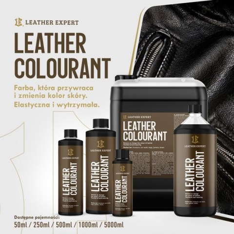 Leather Expert Colourant - Red farba do skóry naturalnej i do ekoskóry 500 ml LE-06-500C502 Leather Expert Colourant - Red farba do skóry naturalnej i do ekoskóry 500 ml LE-06-500C502