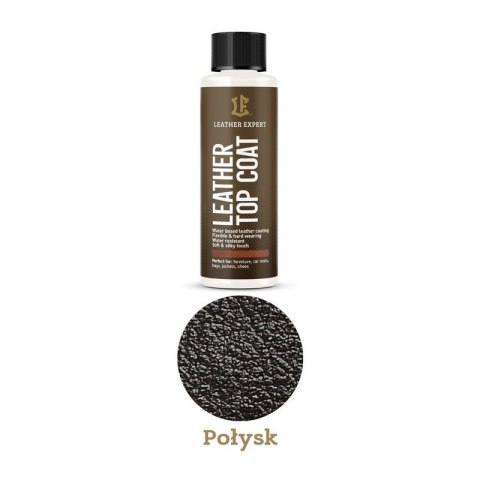 Top Coat Gloss lakier bezbarwny do skóry 50ml połysk LE-17-TCG50 Top Coat Gloss lakier bezbarwny do skóry 50ml połysk LE-17-TCG50