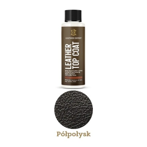 Top Coat Semi Gloss lakier bezbarwny do skóry 250ml półpołysk LE-17-TCSG250 Top Coat Semi Gloss lakier bezbarwny do skóry 250ml półpołysk LE-17-TCSG250
