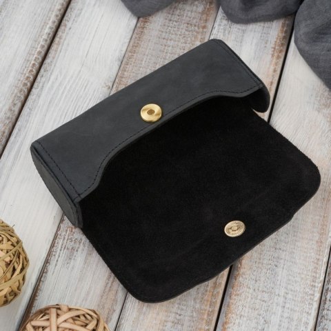 Etui na okulary piórnik pokrowiec skórzany vintage Paolo Peruzzi T-83-HBL Etui na okulary piórnik pokrowiec skórzany vintage Paolo Peruzzi T-83-HBL