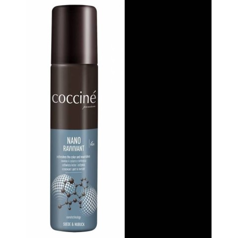 Renowator do zamszu i nubuku Nano Ravvivant Coccine czarny 02 75 ml
